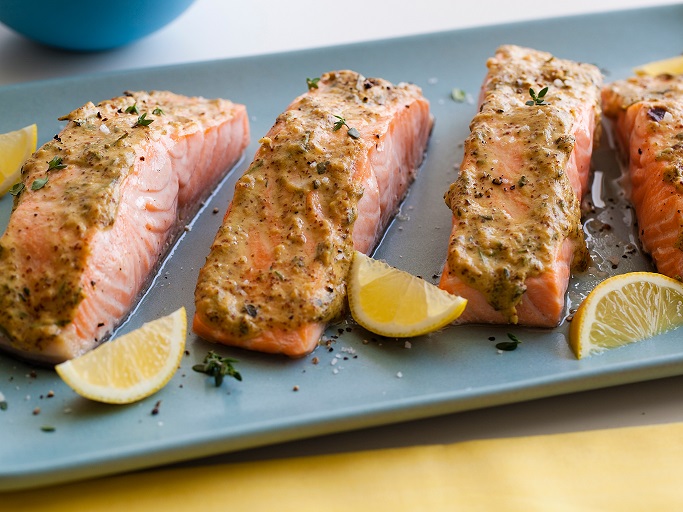 healthy salmon