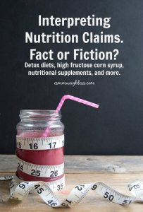 nutrition claims graphic