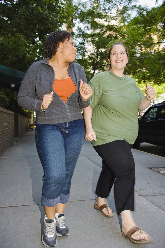 Women walking