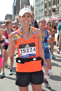 lauren at boston marathon