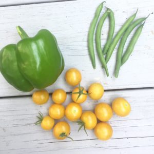 veggies ready to prep