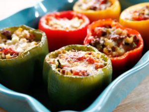 stuffed peppers prepared