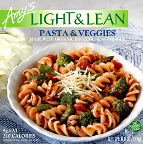 pasta and veggies package