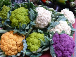 Cauliflower colors