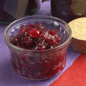 Cranberry Chutney in bowl