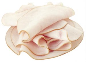 Sliced turkey