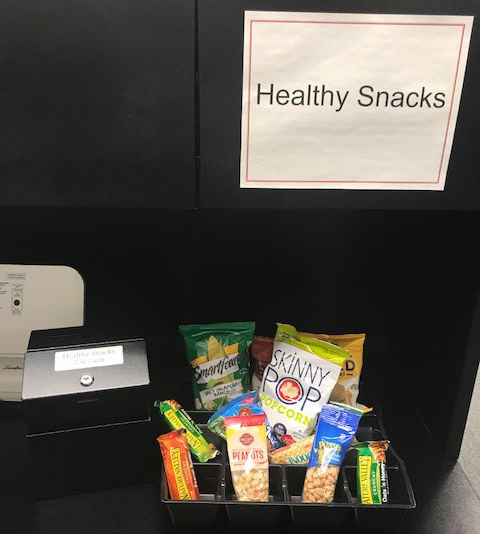 Office Snack Bar  Office snacks, Snack bar, Snack station