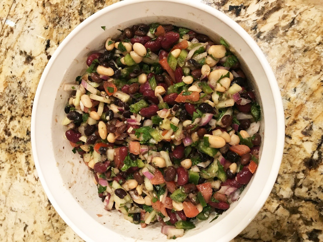 healthy bean salad