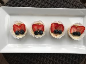 red white and blue dessert
