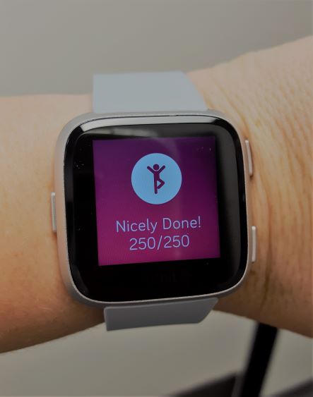 fitbit versa steps