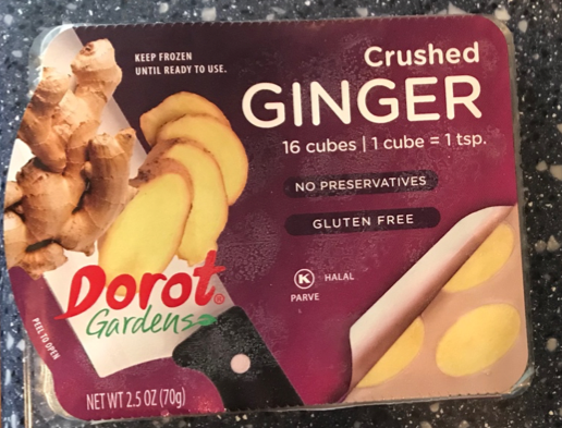 crushed ginger