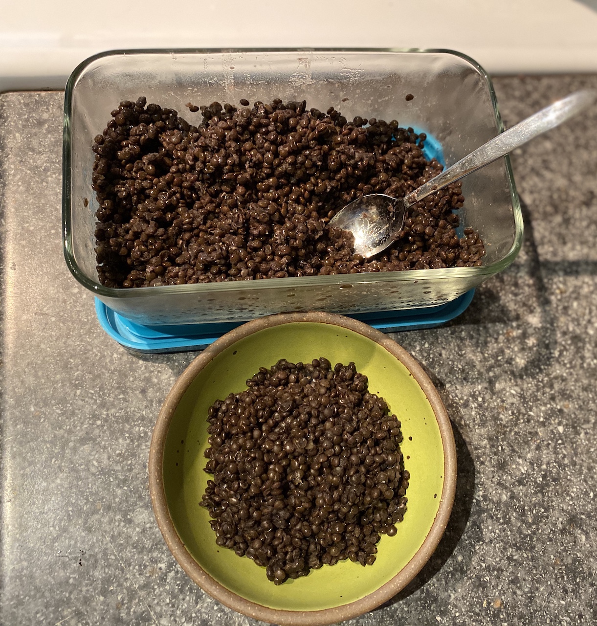 Perfect Black Lentils in the Instant Pot Eat Smart Move More