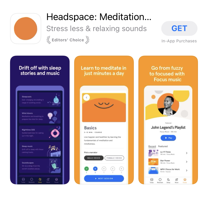 Headspace app