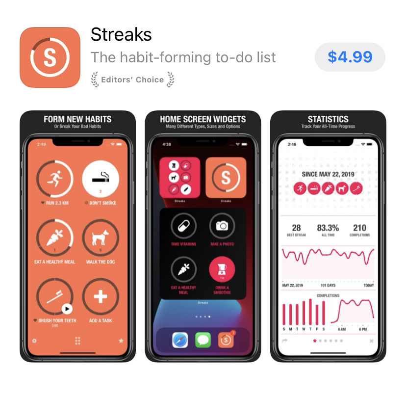streaks app
