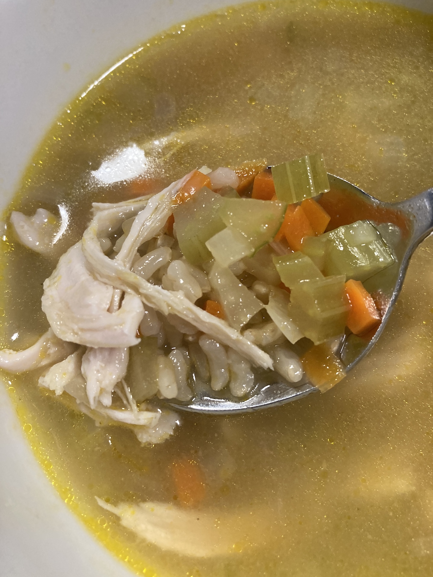 Turkey Rice Soup - Eat Smart, Move More, Weigh Less