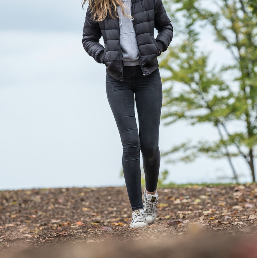 woman walking