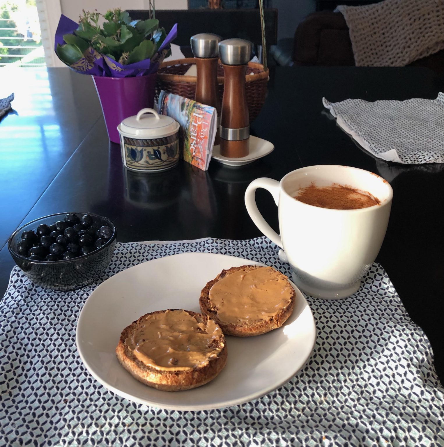 My favorite sprouted grain—Ezekiel English muffins Eat Smart, Move