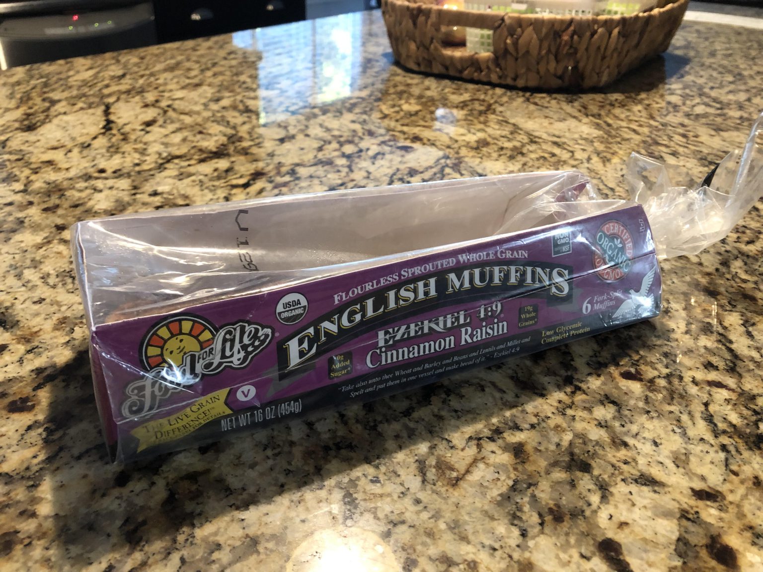 My favorite sprouted grain—Ezekiel English muffins Eat Smart, Move