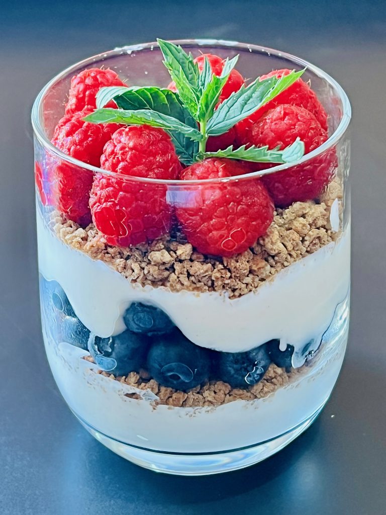 Yogurt Parfait in glass